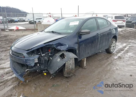 2013 Dodge Dart Sxt из США, поврежденный, VIN 1C3CDFBH6DD343907